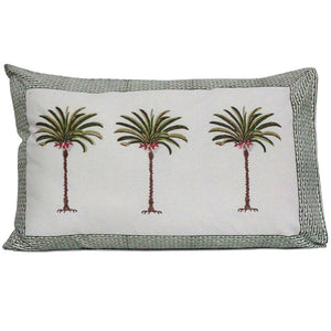 Indian Cotton Pillow Cases Set of 2 Palm Tree Home On Darley Mona Vale