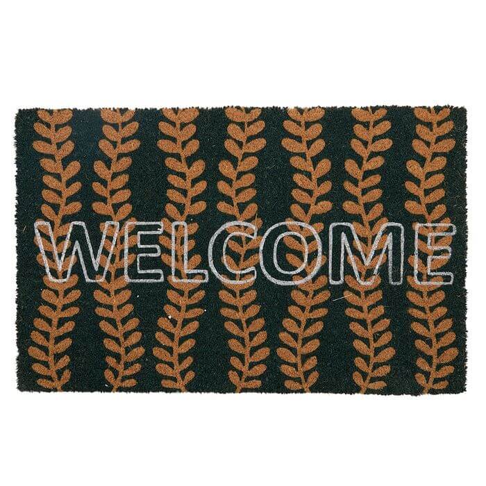 Vine PVC Backed Coir Doormat Home On Darley Mona Vale Homewares