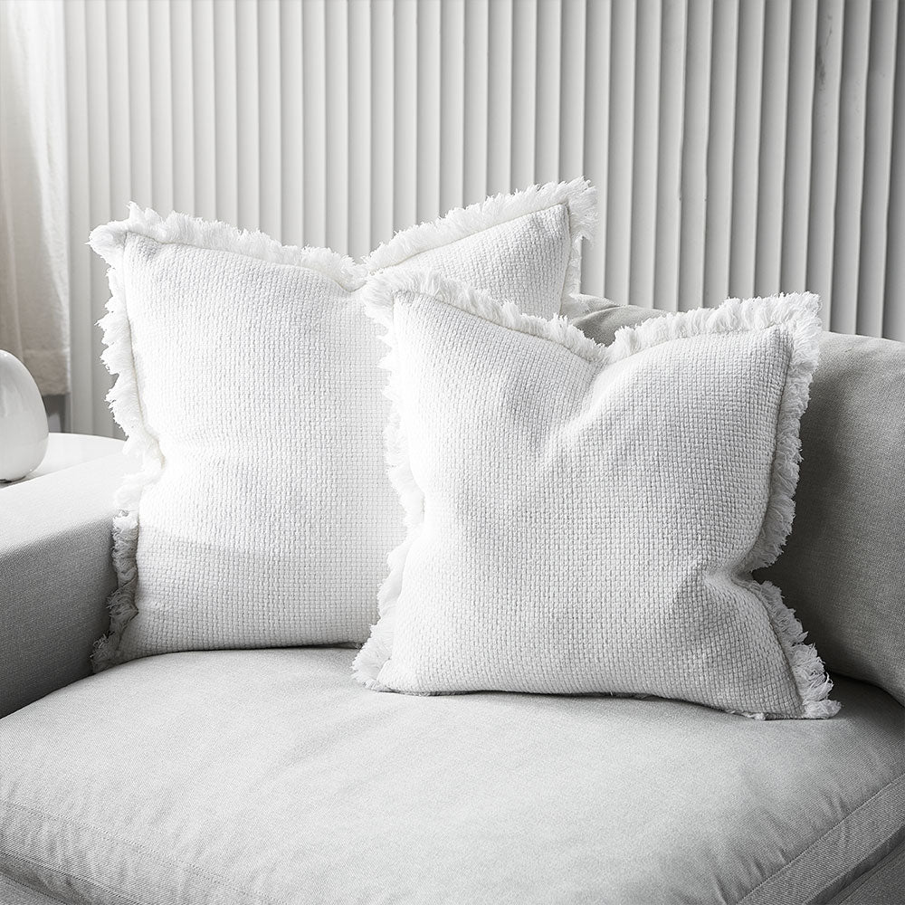 Chelsea Cushion - White