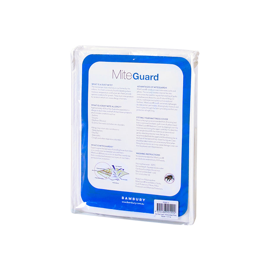 Tri Mite-Guard Pillow Protector Home On Darley Mona Vale