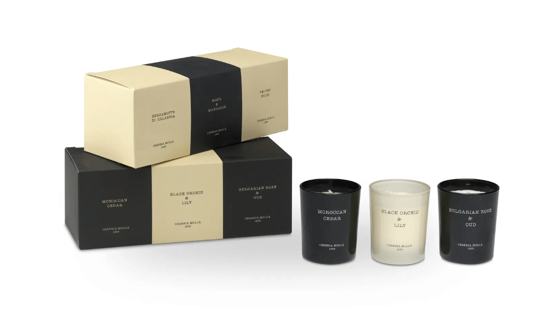 Cereria Molla Candles Set of 3 Home On Darley Mona Vale 