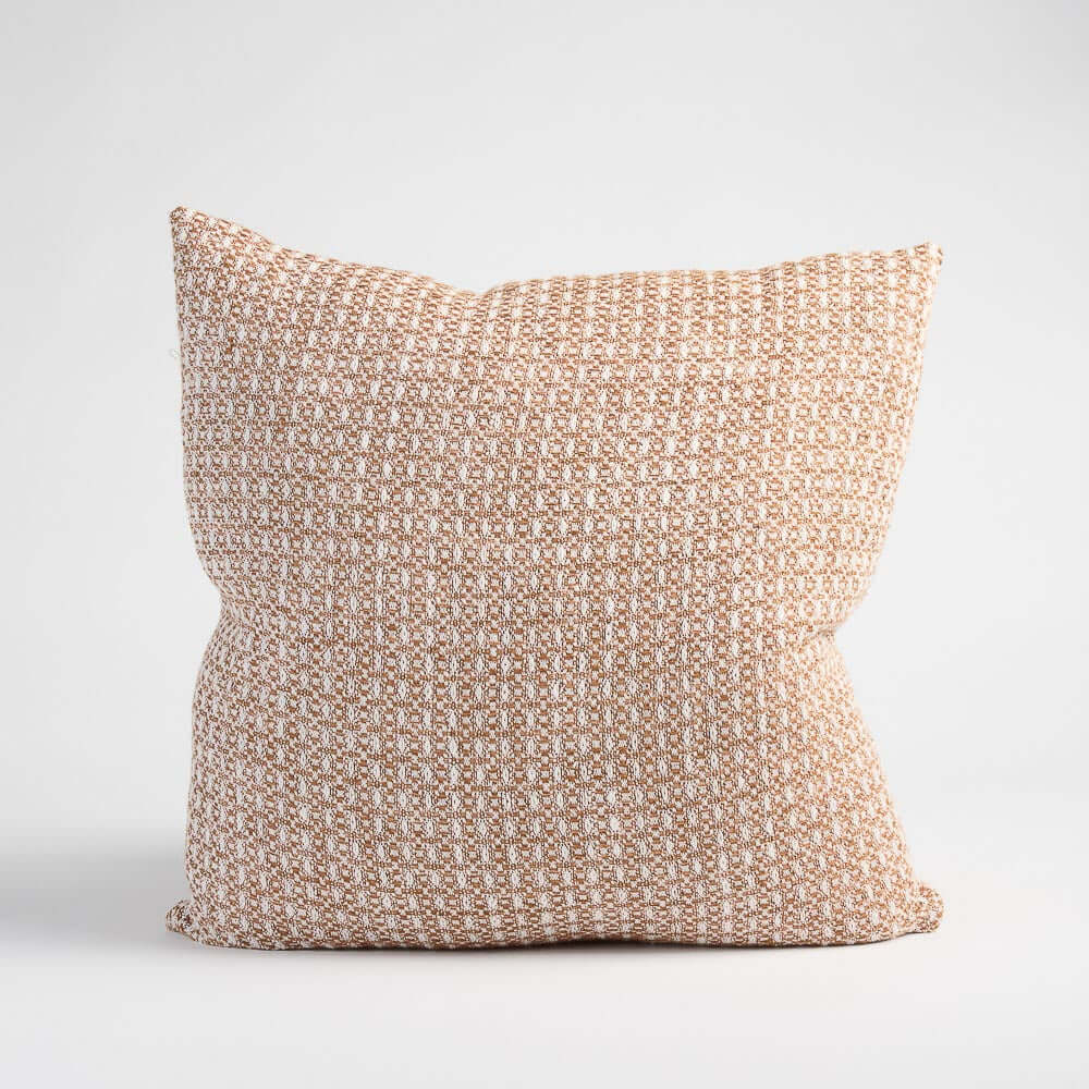 Noah Cushion Nutmeg/White Home on Darley Mona Vale