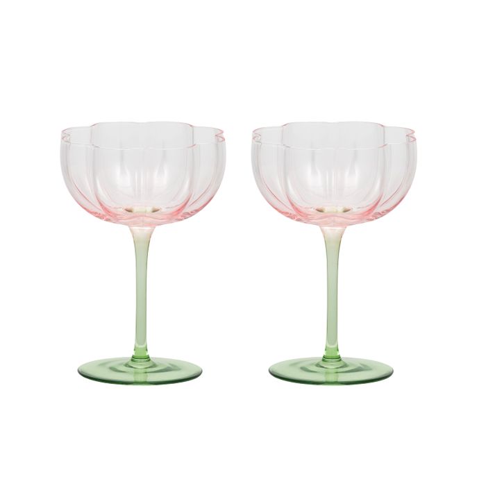 Lotti Set of 2 Tulip Glass Home on Darley Mona Vale 