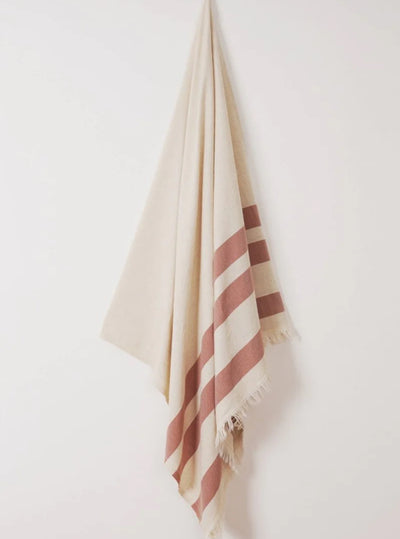 Faralya Linen Towel Copper Home in Darley Mona Vale 