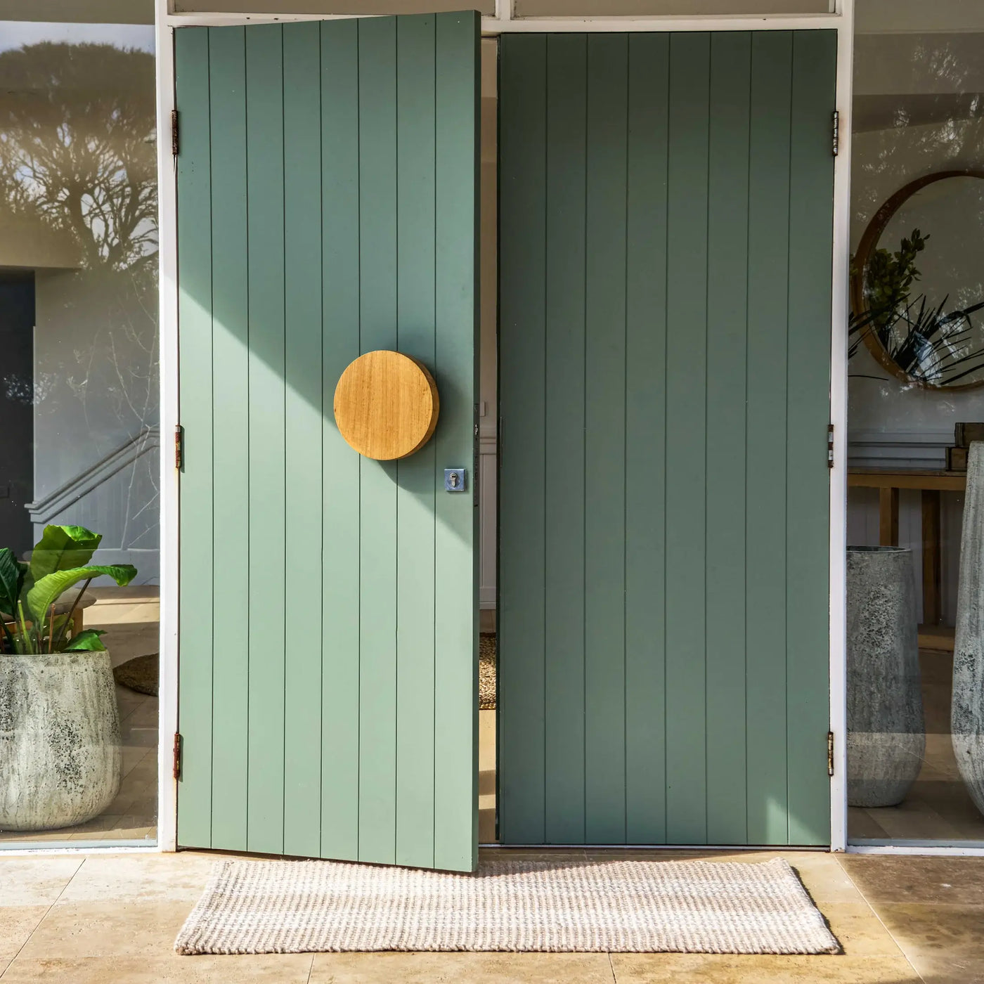 Franklin Natural/White Indoor/Outdoor Rugs-PRE ORDER Home on Darley
