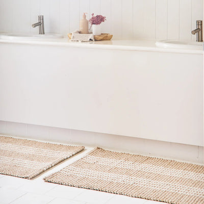 Franklin Natural/White Indoor/Outdoor Rugs-PRE ORDER Home on Darley