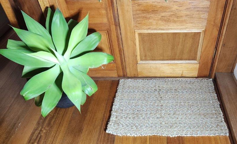 Jute Zig Zag Mat 60x90cm Home On Darley Mona Vale 