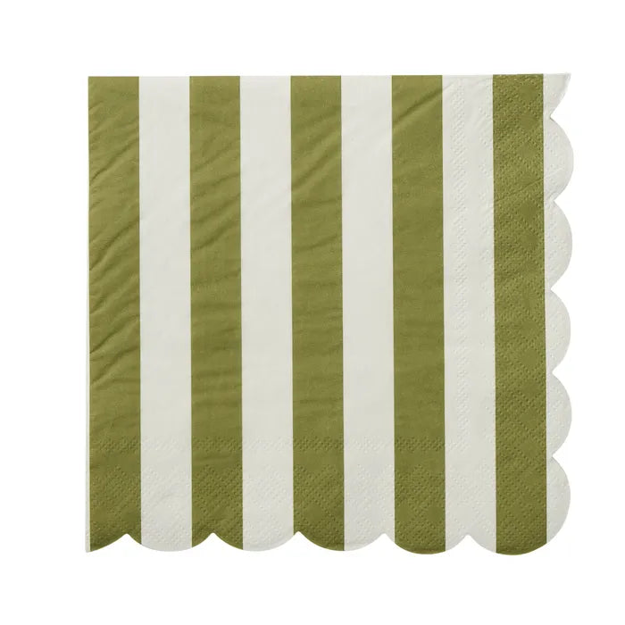 Carnival Olive Napkins 20 pack 3PLY Home on Darley Mona Vale