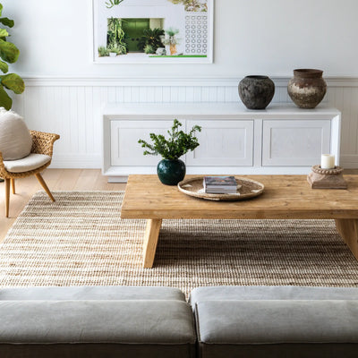 Flintoft Stripe Jute Rugs-PRE ORDER Home on Darley Mona Vale