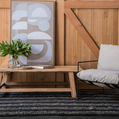 Jones Stripe Jute Rugs-PRE ORDER Home on Darley Mona Vale
