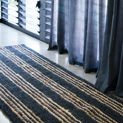 Jones Stripe Jute Rugs-PRE ORDER Home on Darley Mona Vale
