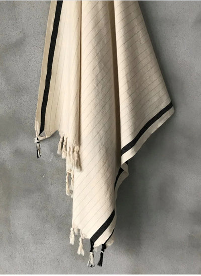 Monochrome Turkish Towel Efes Home on Darley Mona Vale 