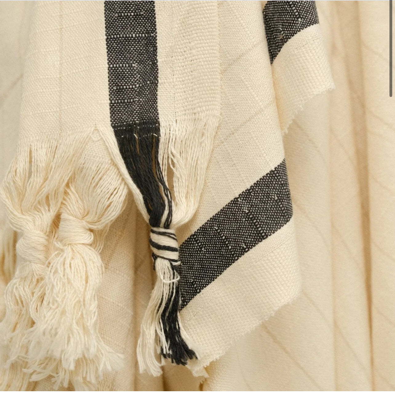 Monochrome Turkish Towel Efes Home on Darley Mona Vale 