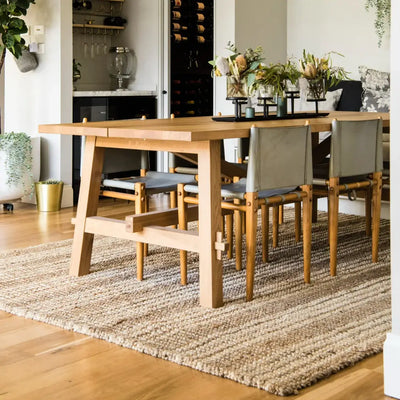 Osborne Stripe Jute Rugs-PRE ORDER Home on Darley Mona Vale