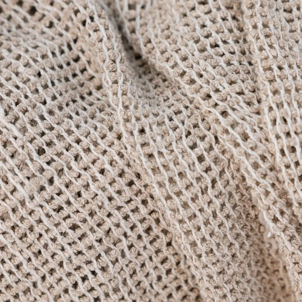 Solenne Throw Natural 200x130cm Home on Darley Mona Vale