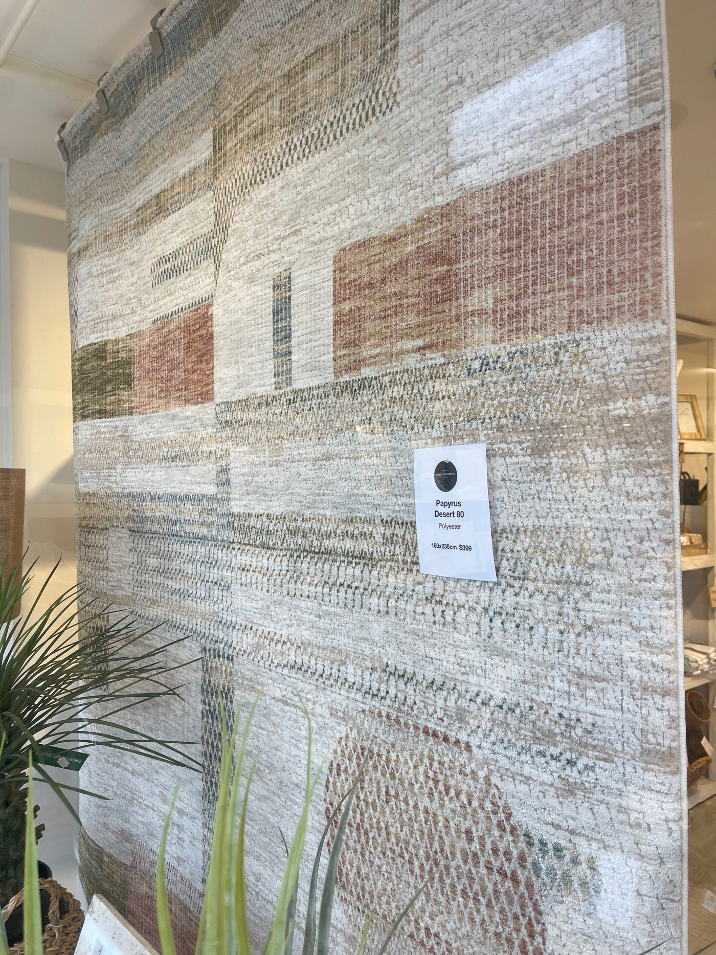 Papyrus 80 Desert Rug-PRE ORDER Home on Darley Mona Vale
