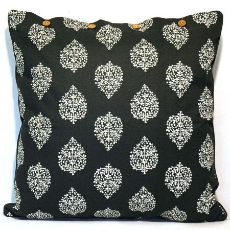 Avalon Charcoal Cushion Cover