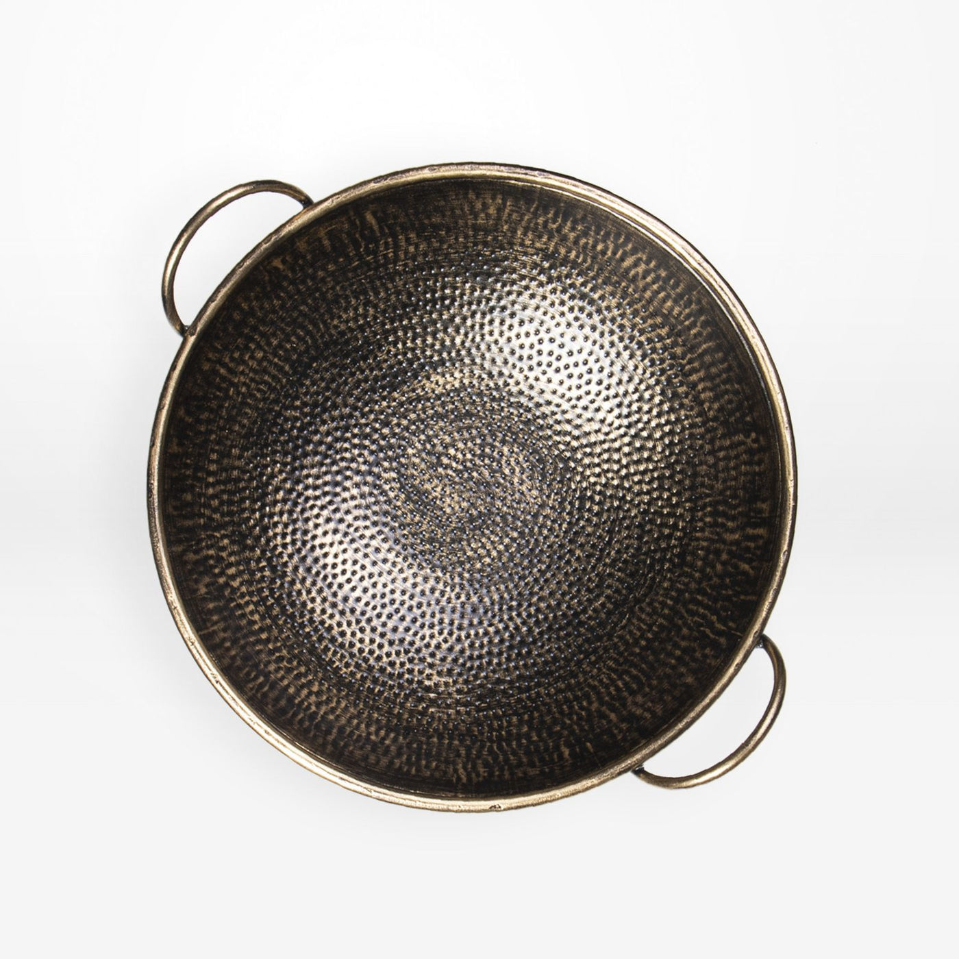 Luxor Pressed Metal Decorative Bowl