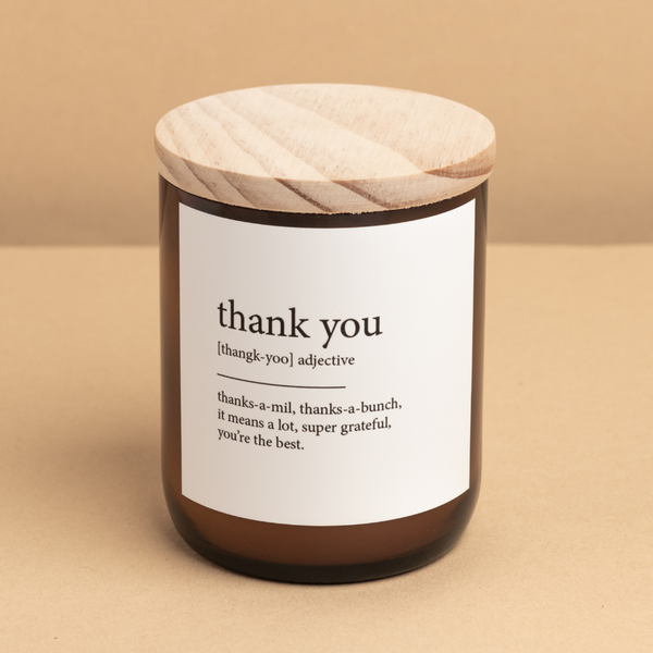 The Commonfolk Thank You Candle 250g