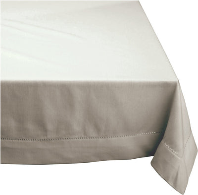 Home On Darley Mona Vale Hemstitch Table Cloth Oatmeal