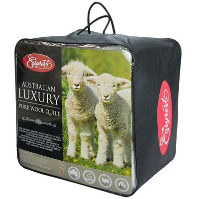 Australian Luxury Winter Weight Wool Quilt 500gsm