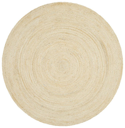 Jute Bleach Round Rug - Pre Order