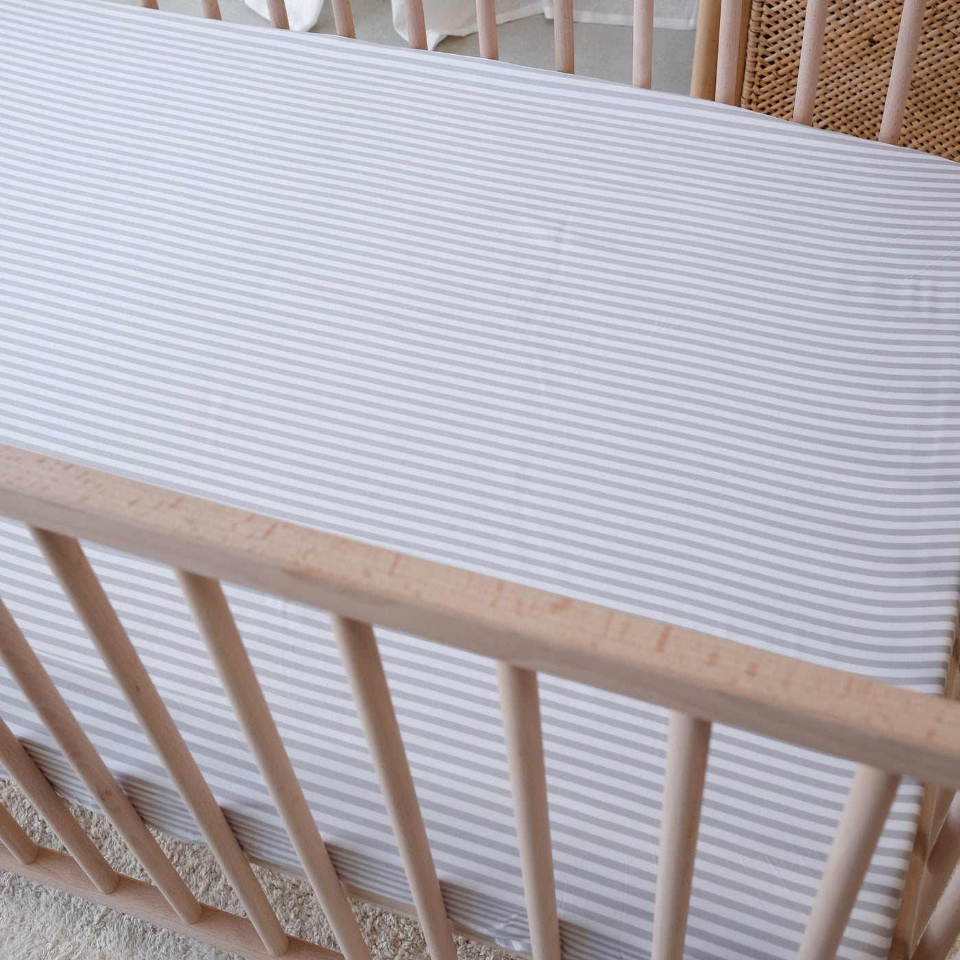 Organic Bamboo Bassinet Fitted Sheet