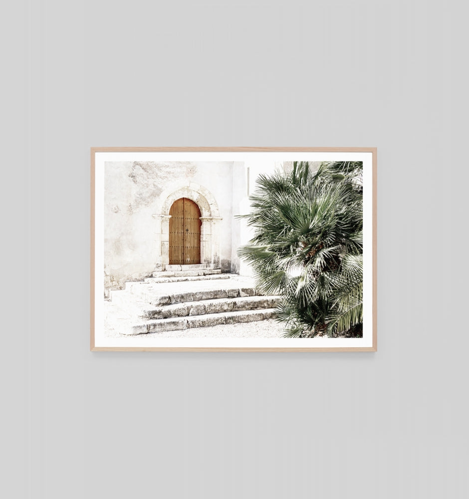 Ancient Doorway Framed Print