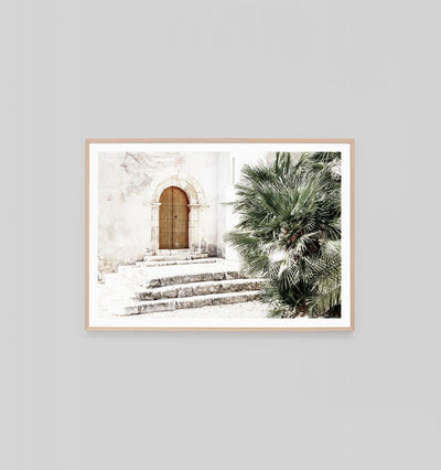 Ancient Doorway Framed Print