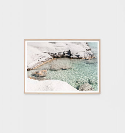 Calm Shallows Framed Print
