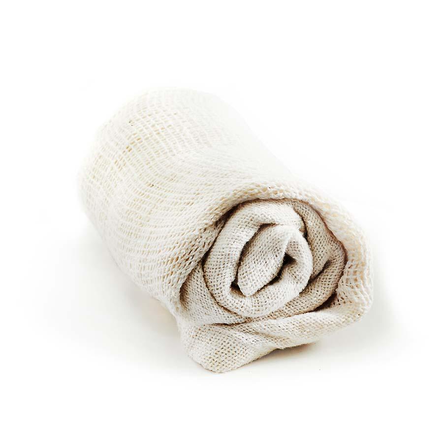 Mayla Hand Woven Linen Towel Ivory