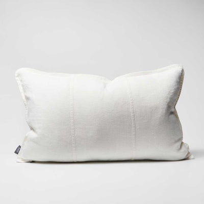 Home On Darley Luca White Linen Cushion 40x60