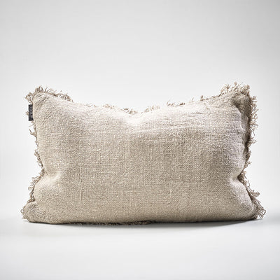 Eadie Bedouin Linen Cushion - Natural - Home On Darley Mona Vale