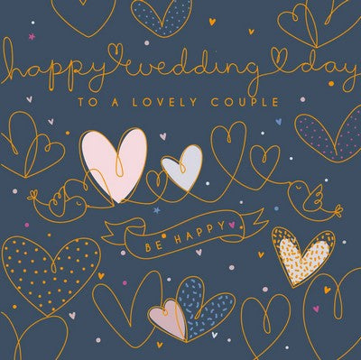 To A Lovely Couple Greeting Card