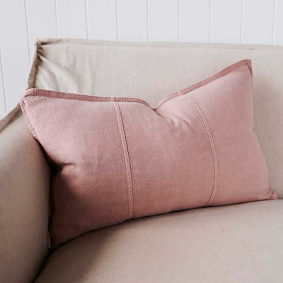 Home On Darley Mona Vale Eadie Luca Linen Cushion Musk