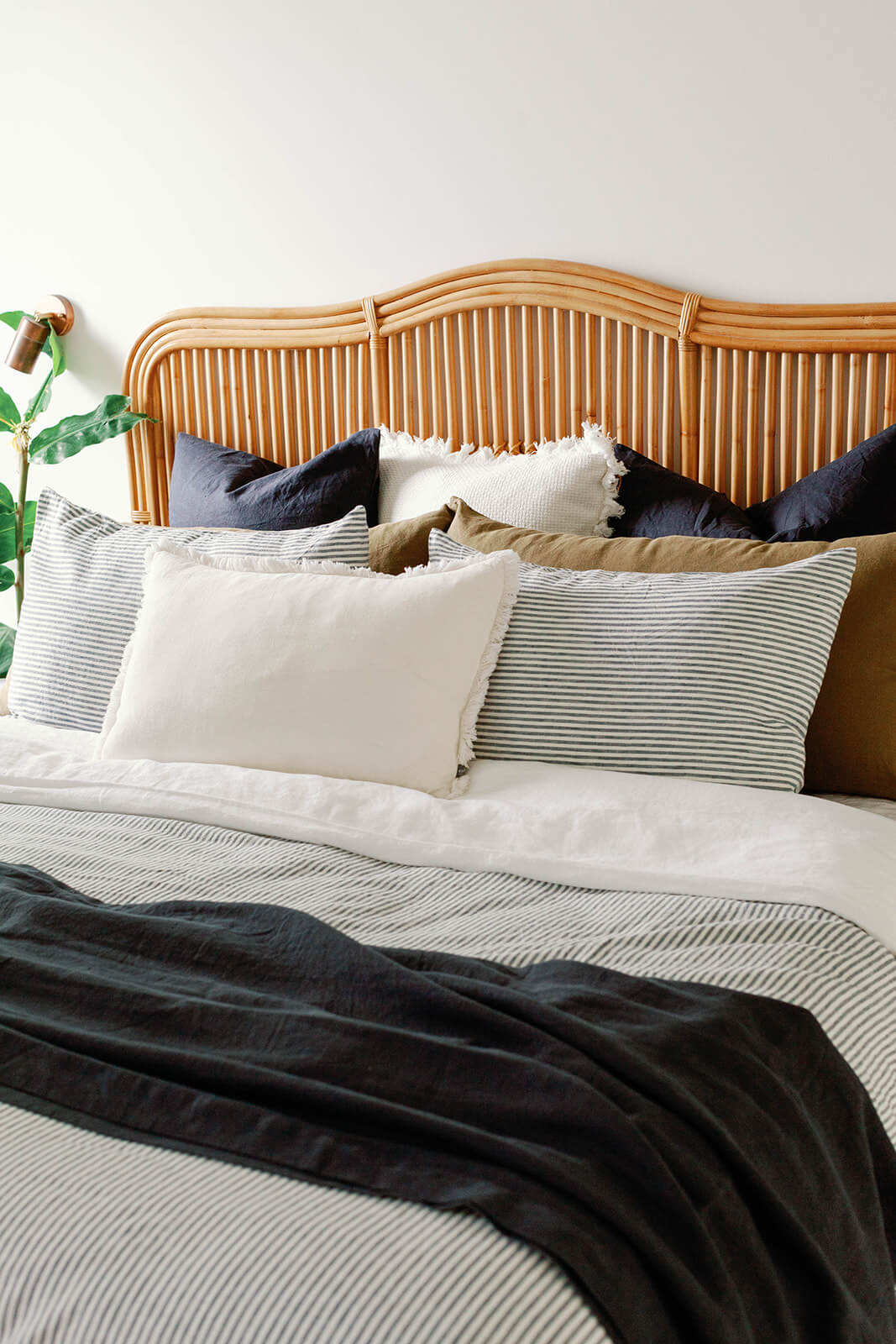 Heavy Irish Linen Blanket 150cm x 260cm Home On Darley Mona Vale Home