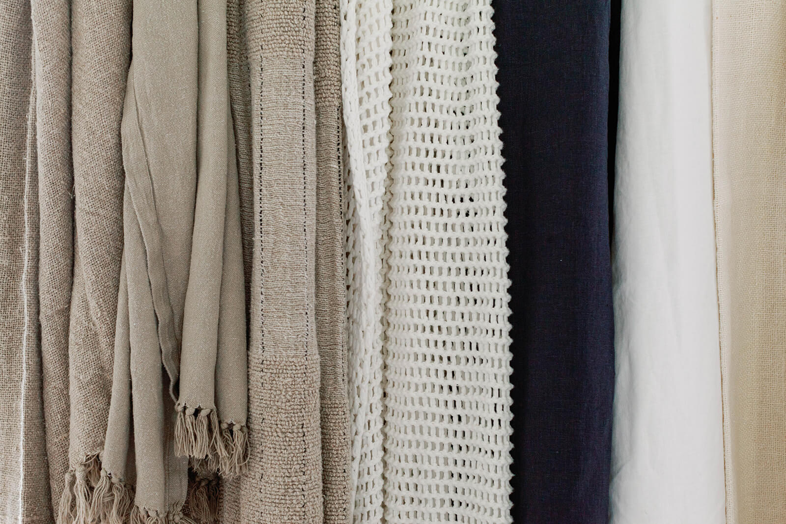 Heavy Irish Linen Blanket 150cm x 260cm Home On Darley Mona Vale Home