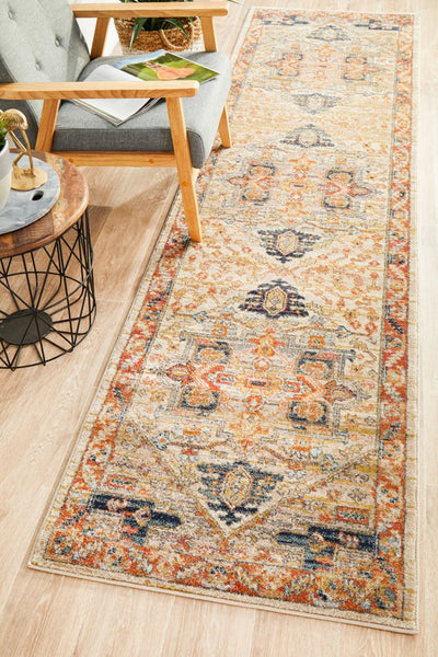 Legacy Rust Polypropylene Rug - Pre Order