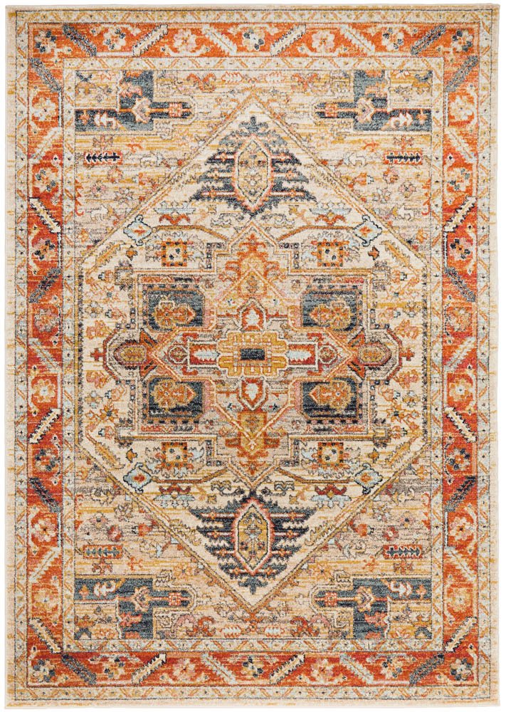 Legacy Rust Polypropylene Rug - Pre Order