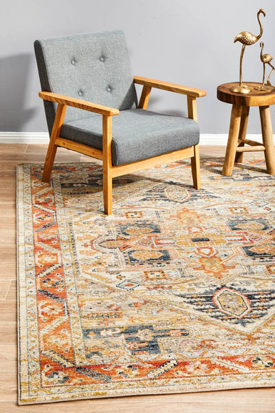 Legacy Rust Polypropylene Rug - Pre Order