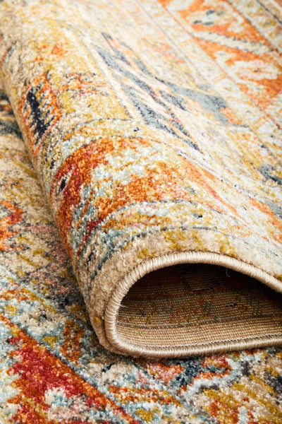 Legacy Rust Polypropylene Rug - Pre Order