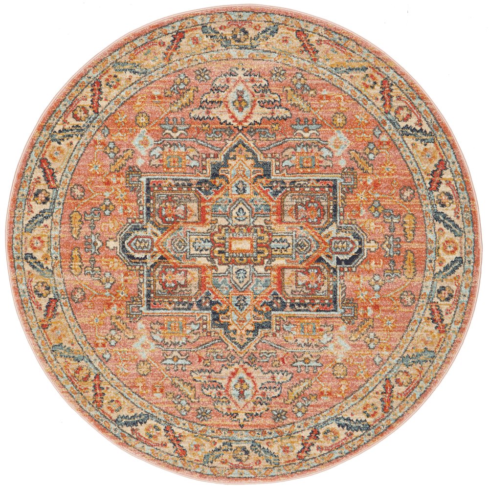 Legacy Salmon Polypropylene Rug - Pre Order