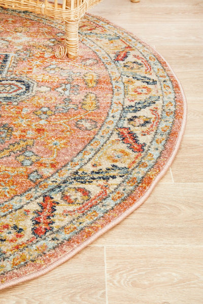 Legacy Salmon Polypropylene Rug - Pre Order
