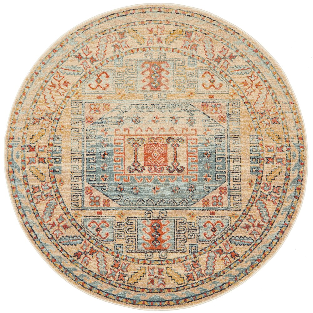 Legacy Sky Blue Polypropylene Rug - Pre Order