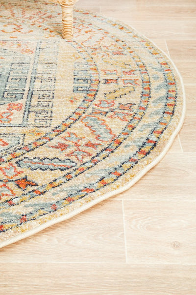 Legacy Sky Blue Polypropylene Rug - Pre Order