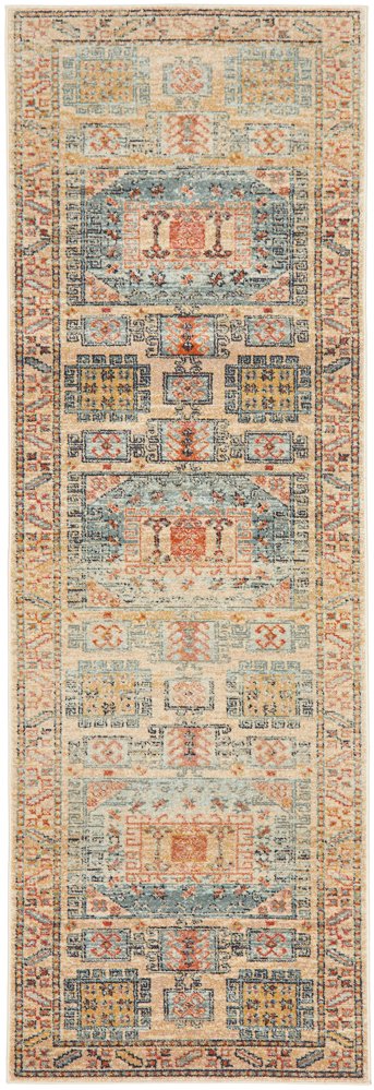 Legacy Sky Blue Polypropylene Rug - Pre Order
