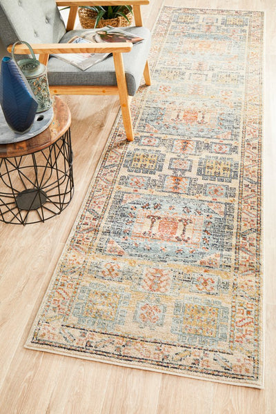Legacy Sky Blue Polypropylene Rug - Pre Order