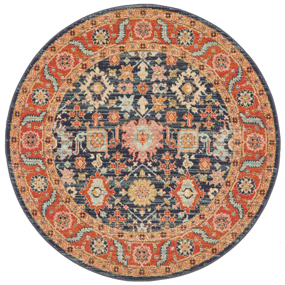 Legacy Navy Polypropylene Rug - Pre Order