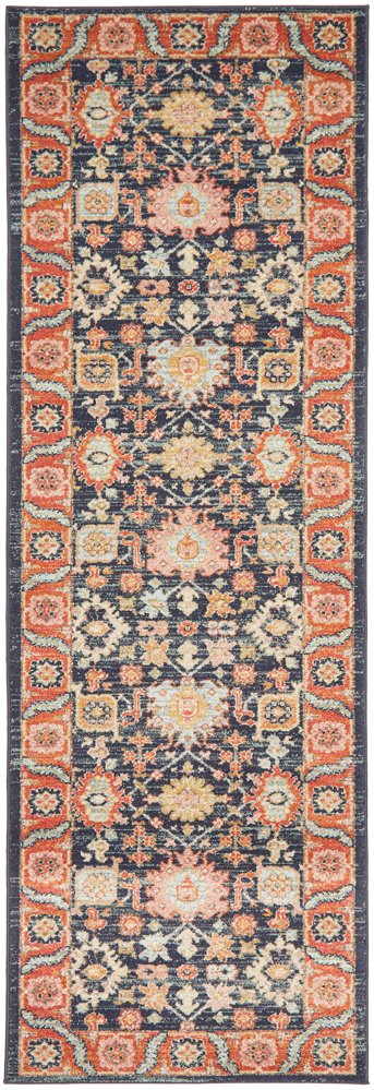 Legacy Navy Polypropylene Rug - Pre Order