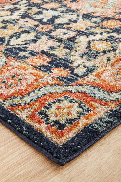 Legacy Navy Polypropylene Rug - Pre Order